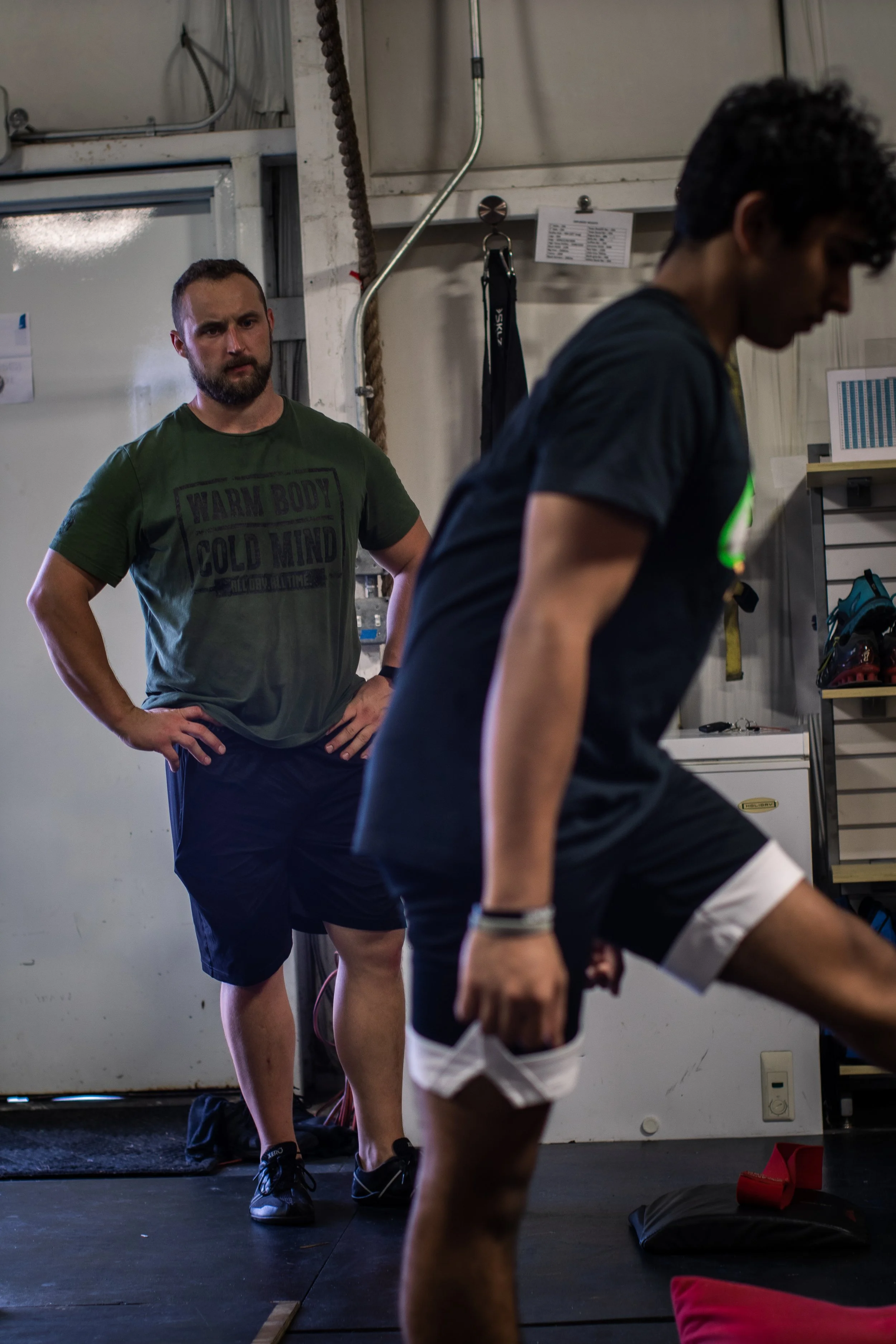 Stephen Burba coaching