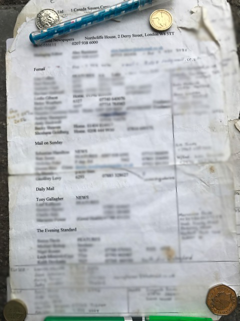 Evidence: A remittance advice 
