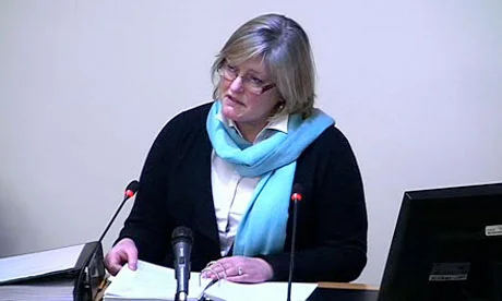 Mail Lawyer Liz Hartley at Leveson