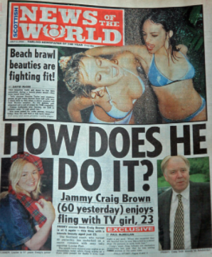 Victims: ex-Scotland Manager Craig Brown and friend Louise Port