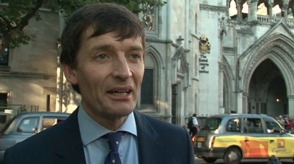 'Joker': Mirror lawyer Marcus Partington, who was allegedly jocular about phone hacking