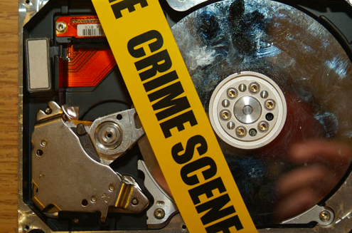 S tock image of an impounded computer hard-drive (c) cpcc.edu