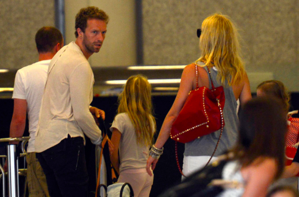 Tabloid hacking targets: Chris Martin and ex-wife Gwyneth Paltrow (c) PA
