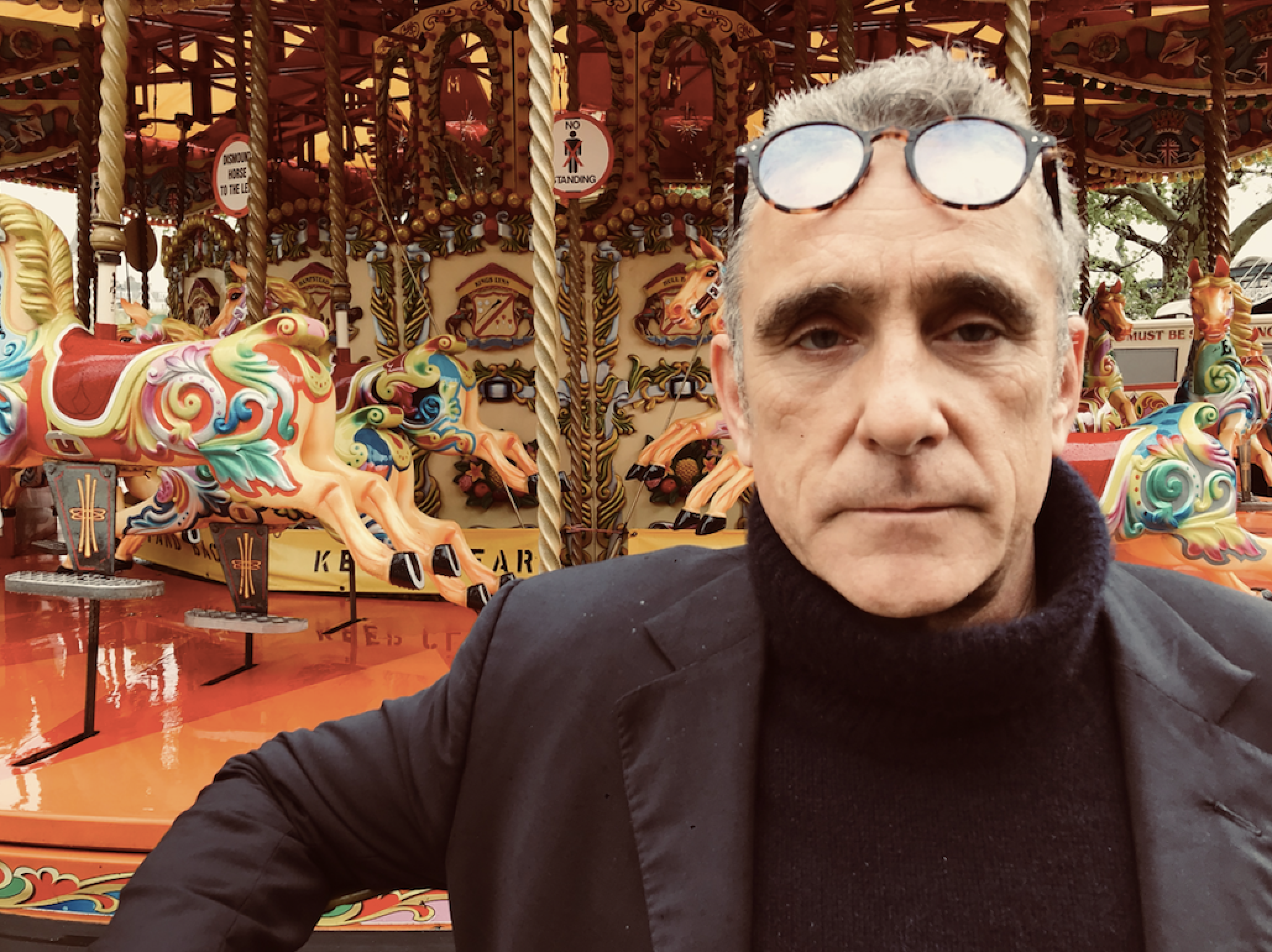 Off the merry go-round: whistleblower John Ford once spied for the Sunday Times. (c) Dan Evans