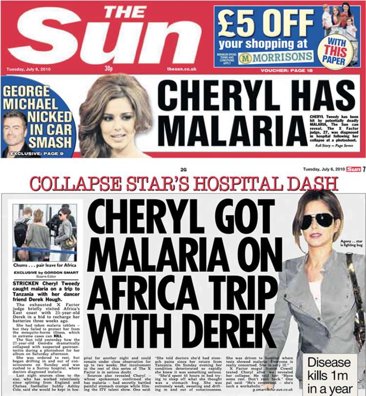Medical: How The Sun revealed details of Ms Tweedy’s hospital care, while at the same time its sister title the News of the World is alleged to have been hacking her phone