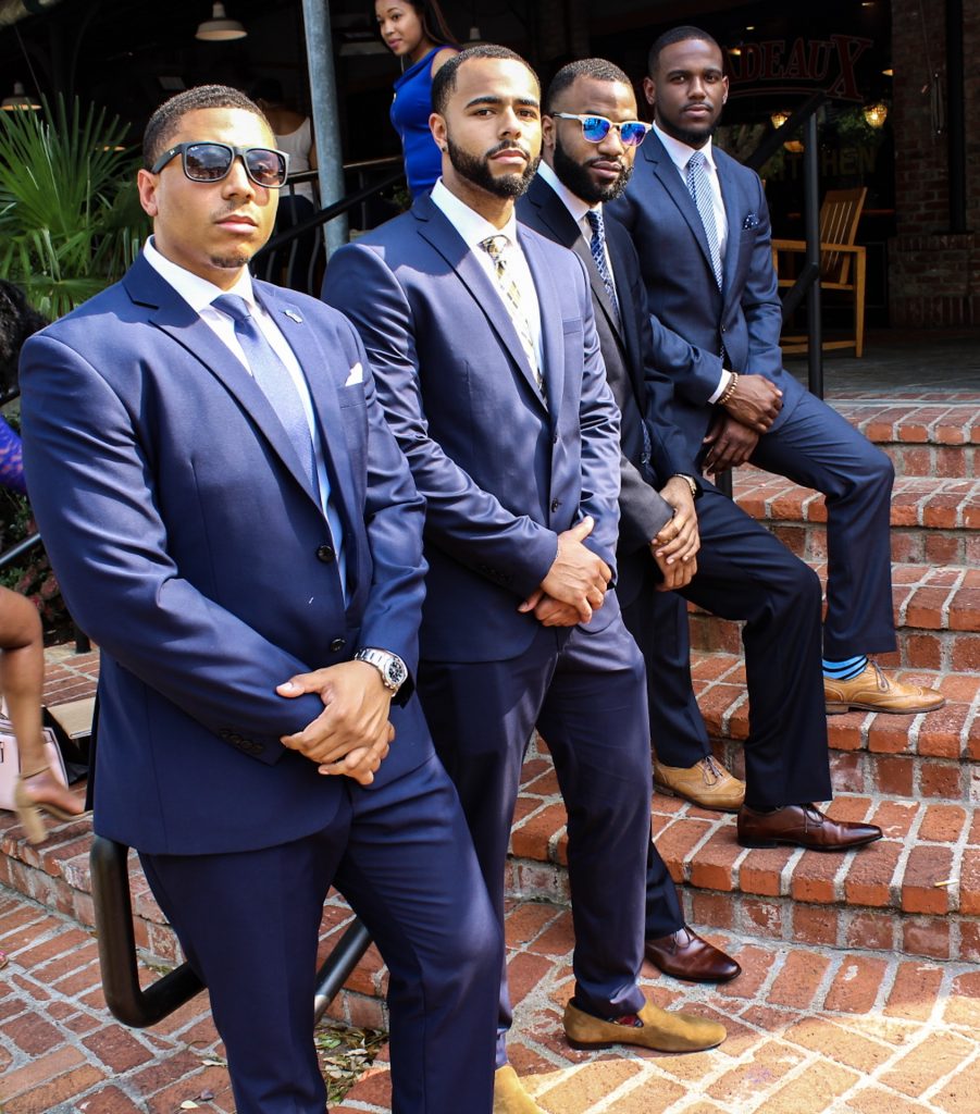 The dapper gentlemen for the day! 