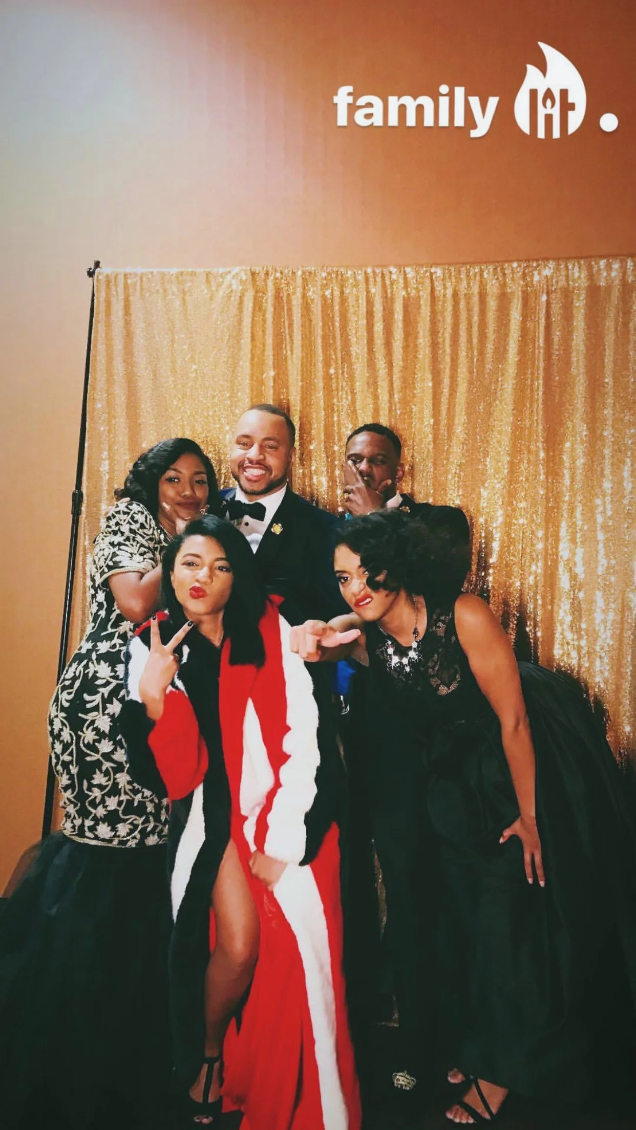 Post two bottles of Henny and pre-awards show.
