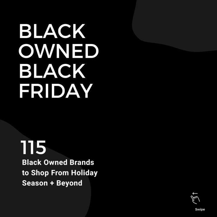 Simply put, let's keep the same energy on Black Friday and during the holidays to support and purchase from Black Ownes businesses. I've compiled a list of 115 Black Owned Home/Textile goods, health and beauty , candle, stationary, digital products a