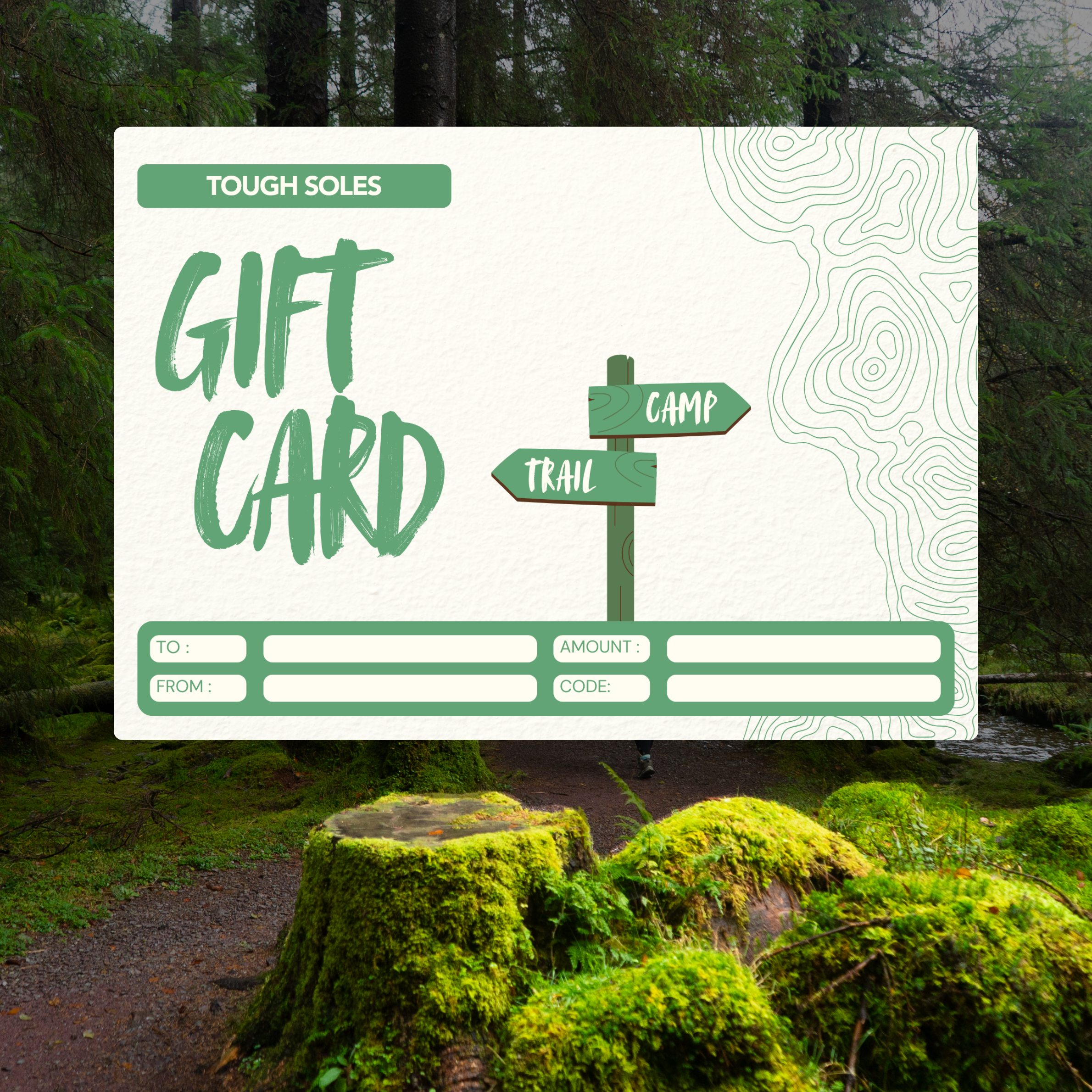 Tough Soles Gift Card