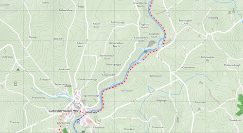 South Leinster Way Map Tough Soles 👣 Trail 37: The South Leinster Way
