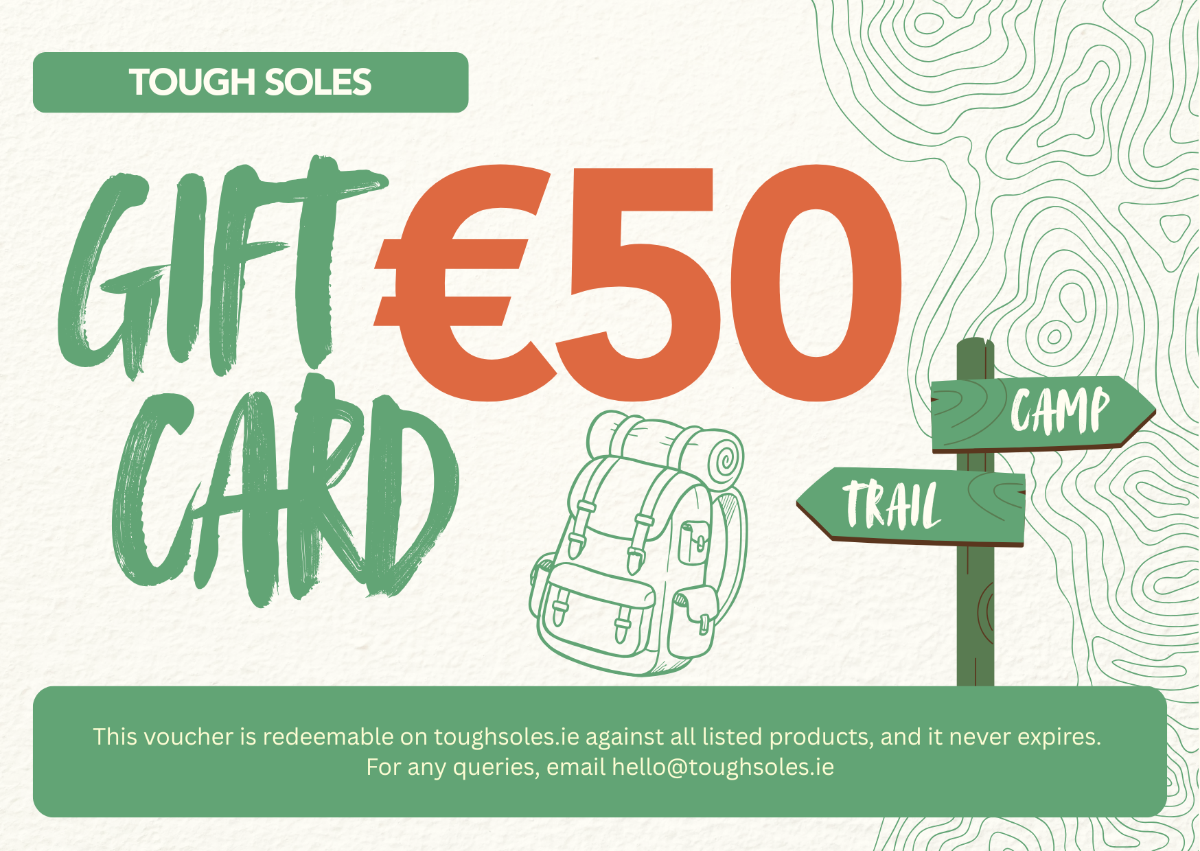Tough Soles Gift Card