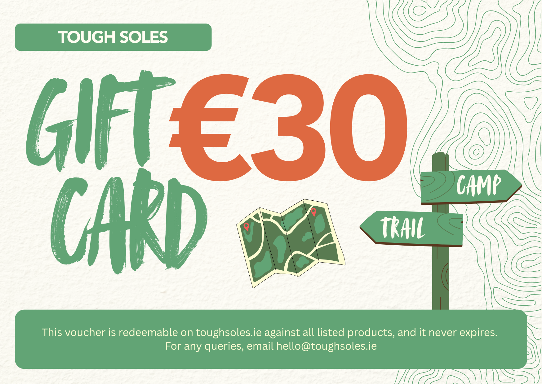 Tough Soles Gift Card