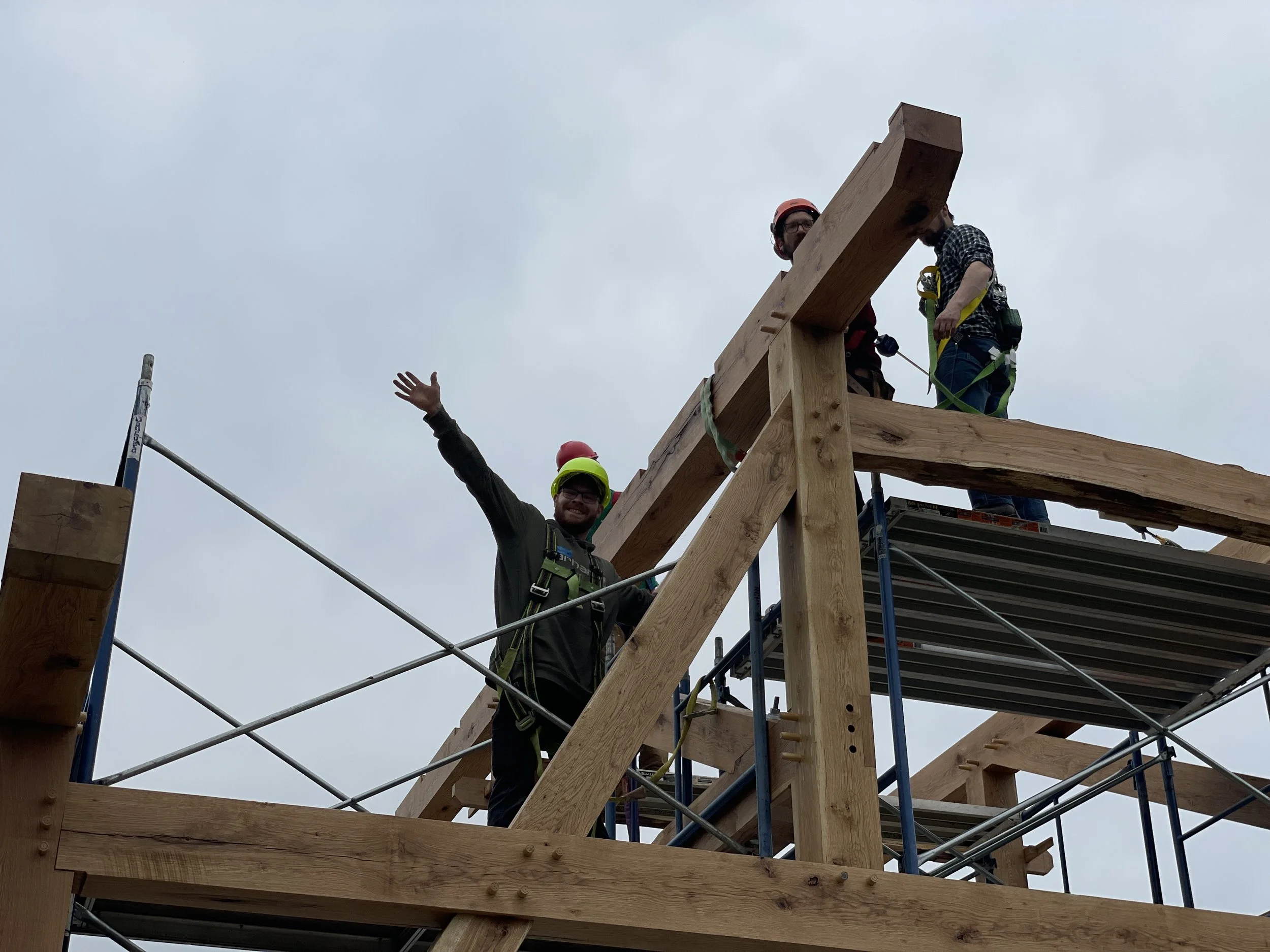 Timber Framing Class — Sam Beauford Woodworking Institute