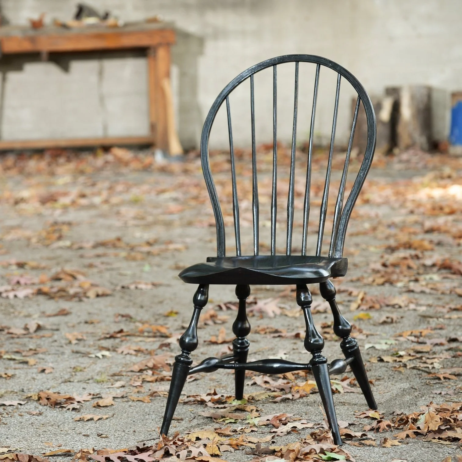 Balloon Back or Fan Back Windsor Side Chair