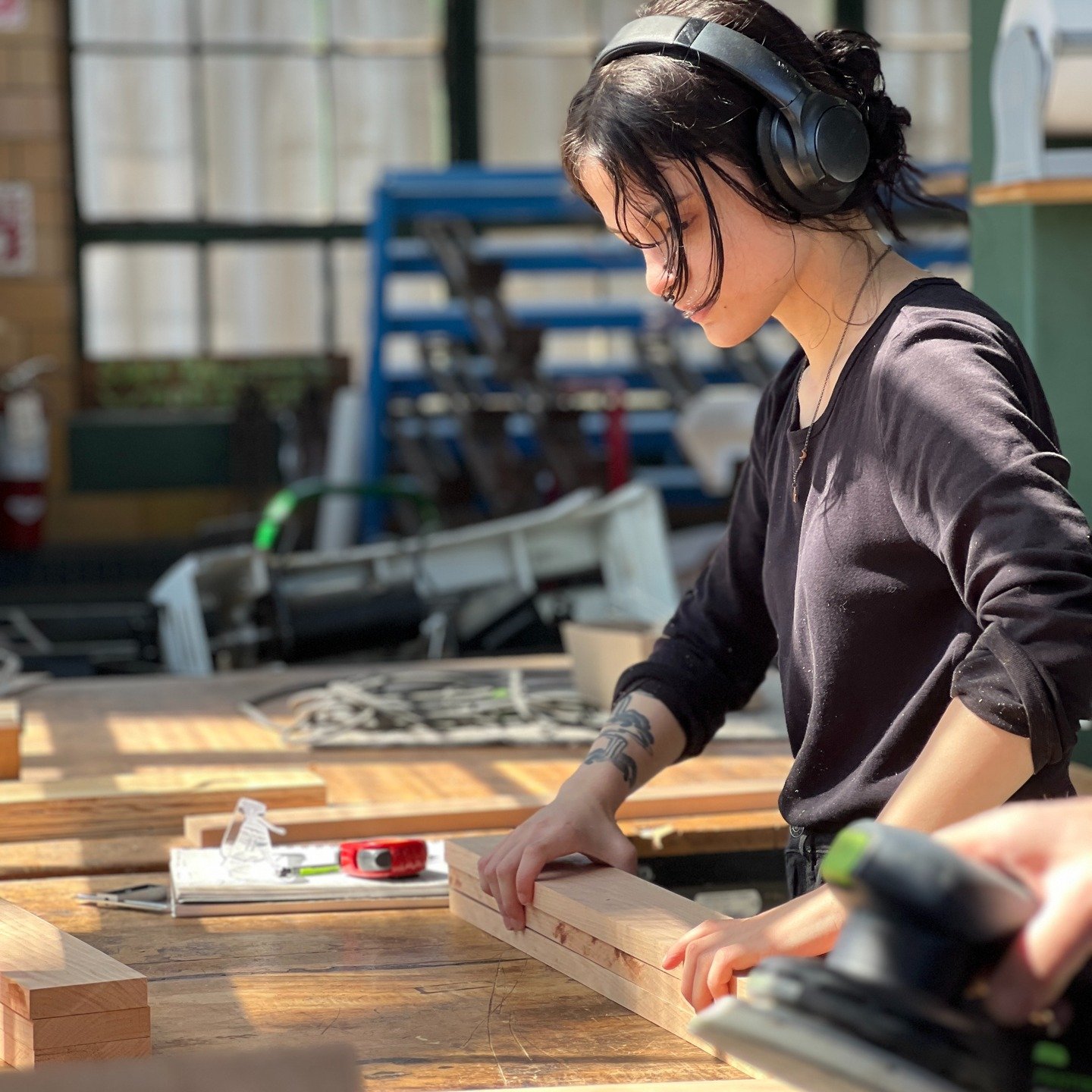 As we draw closer to the end of the year, students are working hard utilizing all their hard earned skilled on their capstone projects. 
#furnituredesign 
#furnituremaker 
#designbuild 
#woodworking 
#tradeschool