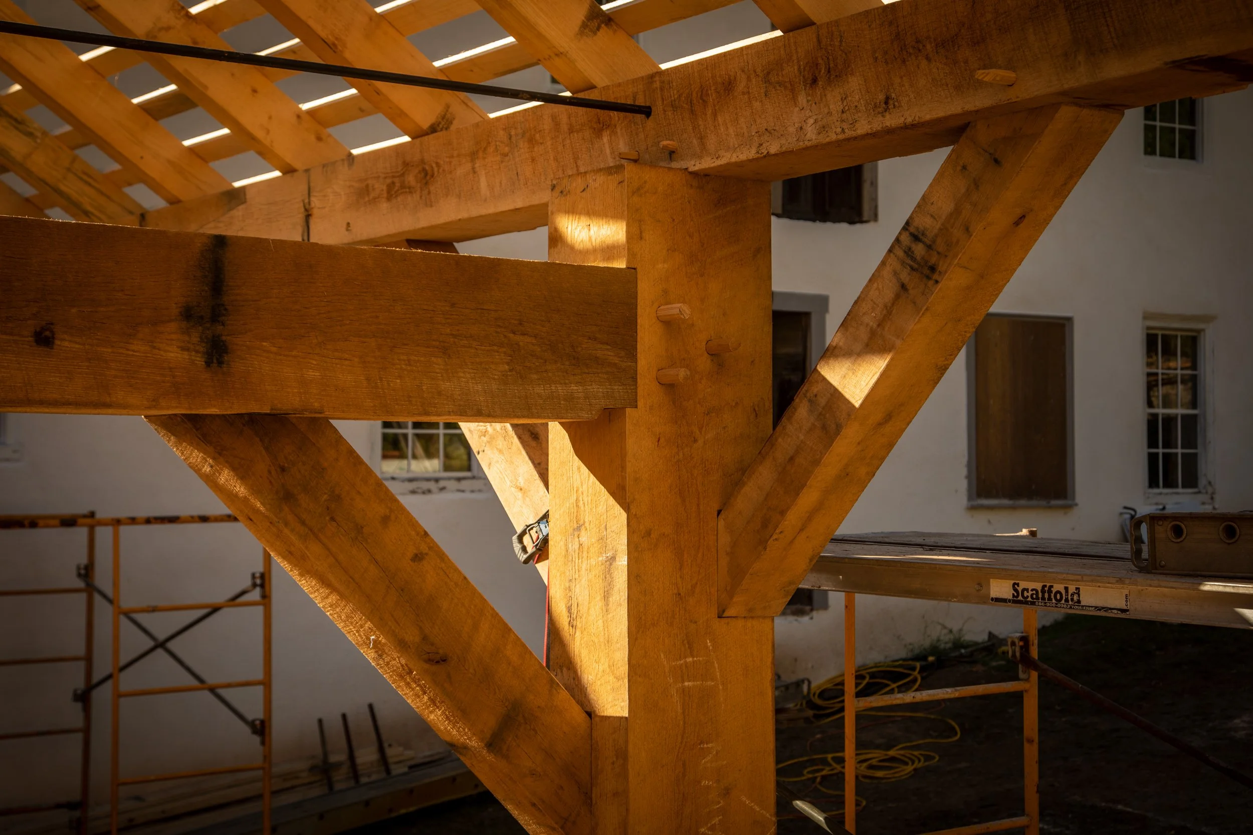 Timber Framing School — Sam Beauford Woodworking Institute