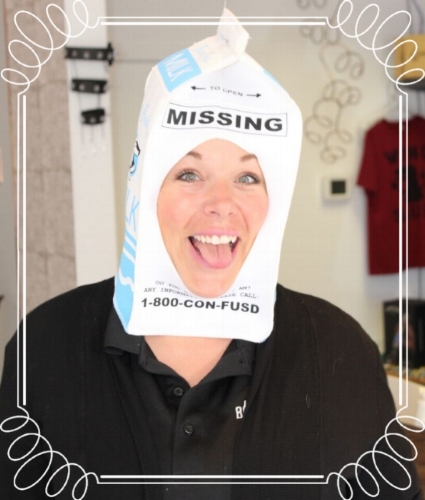 Paula at Bottled Up, hamming it up with our teams!