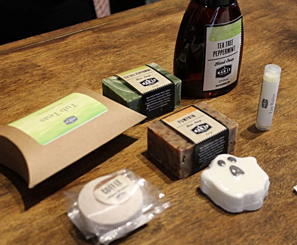 Hunting for products at Bar 13 Soap Works