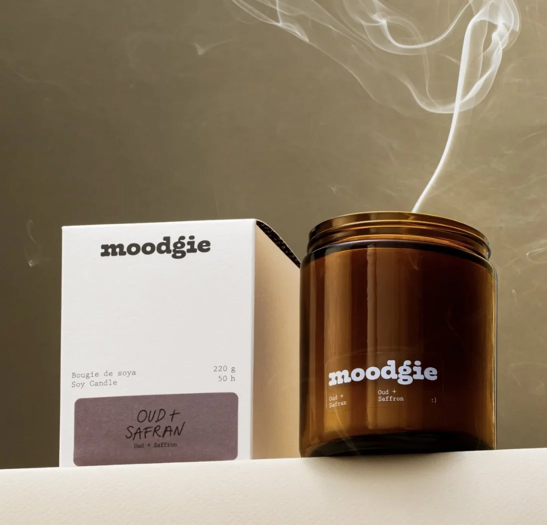 Moodgie Candle Oud & Saffron