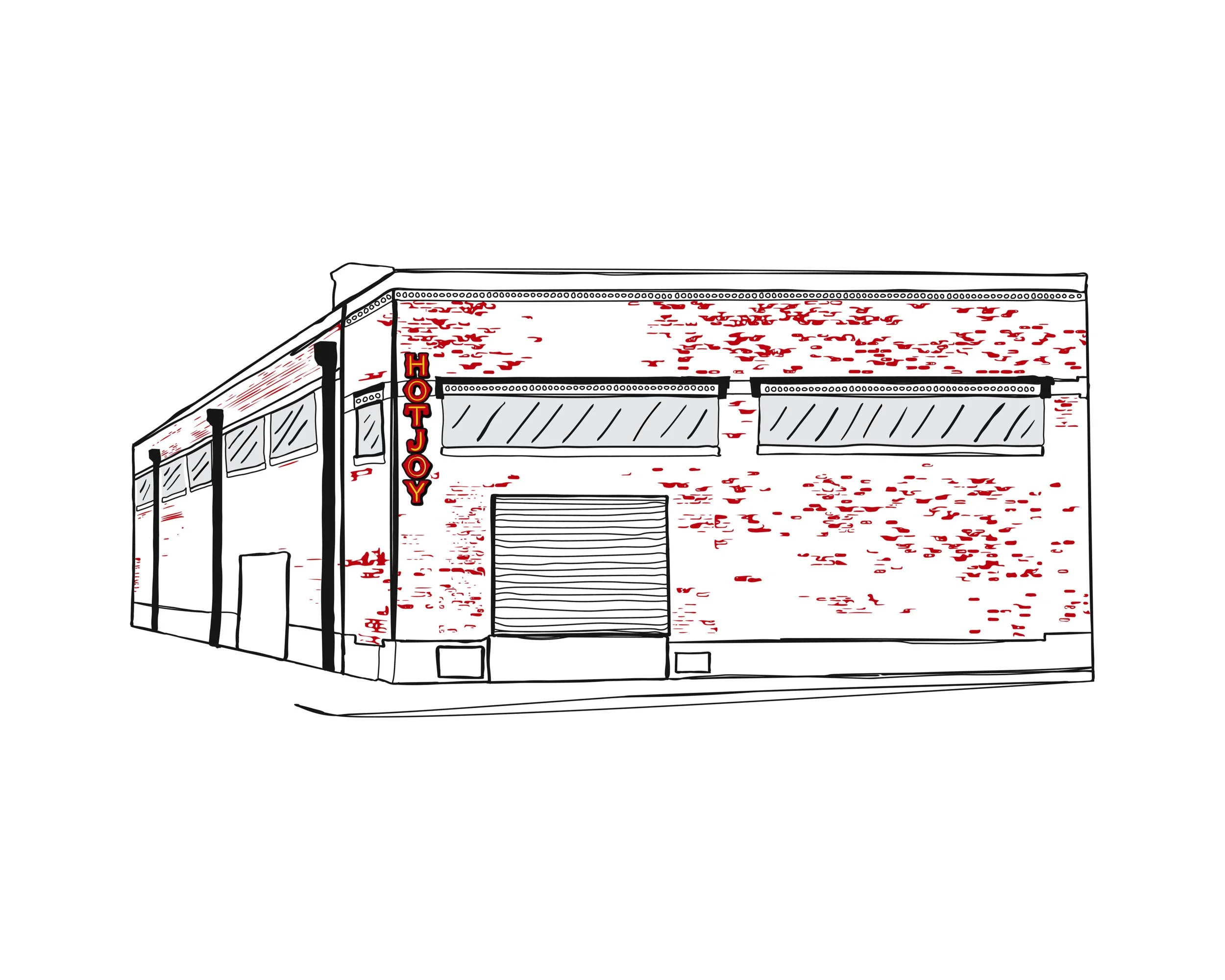 Hot Joy San Antonio Empty Stomach Website Sketch