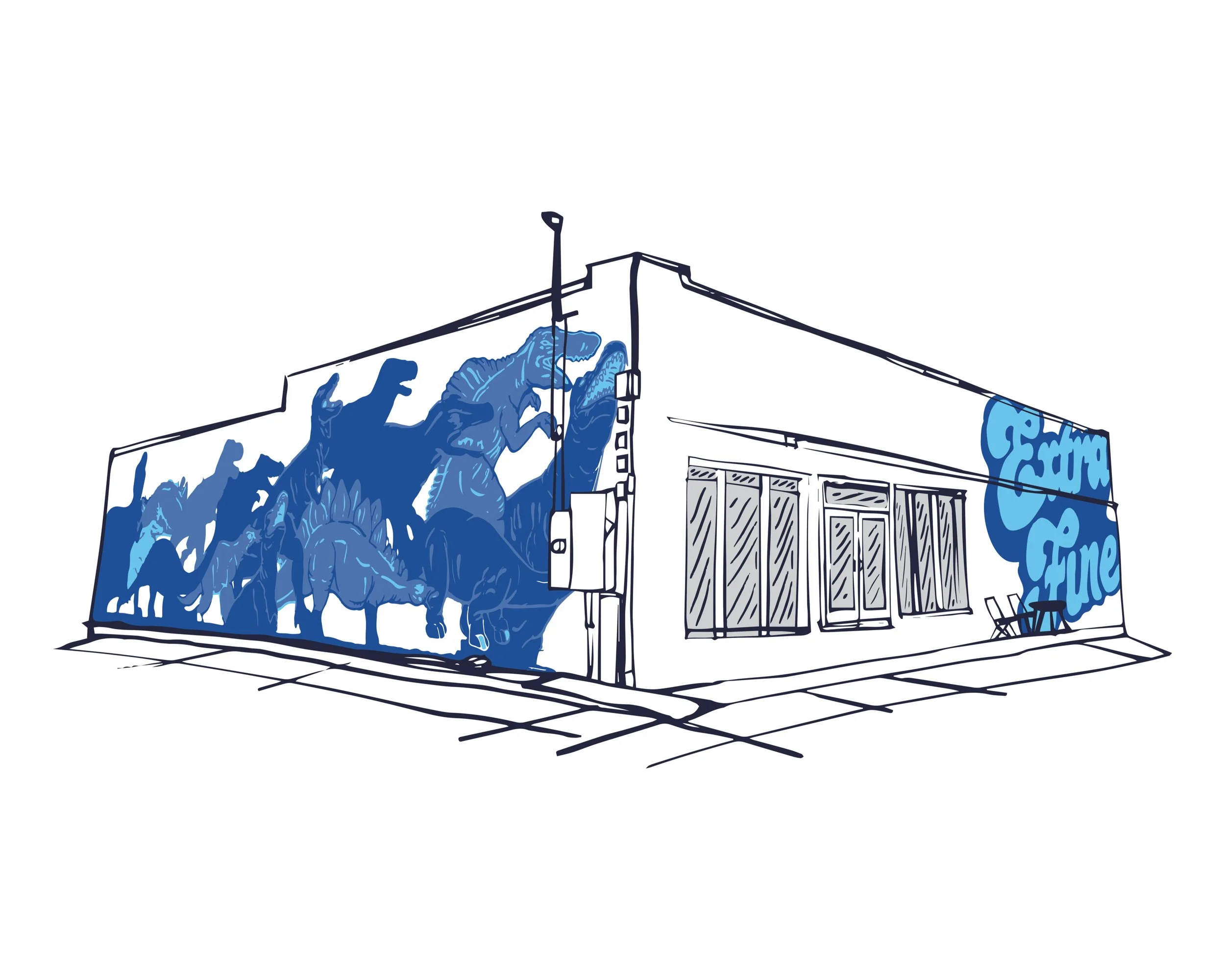 Extra Fine Southtown San Antonio Empty Stomach Website Sketch