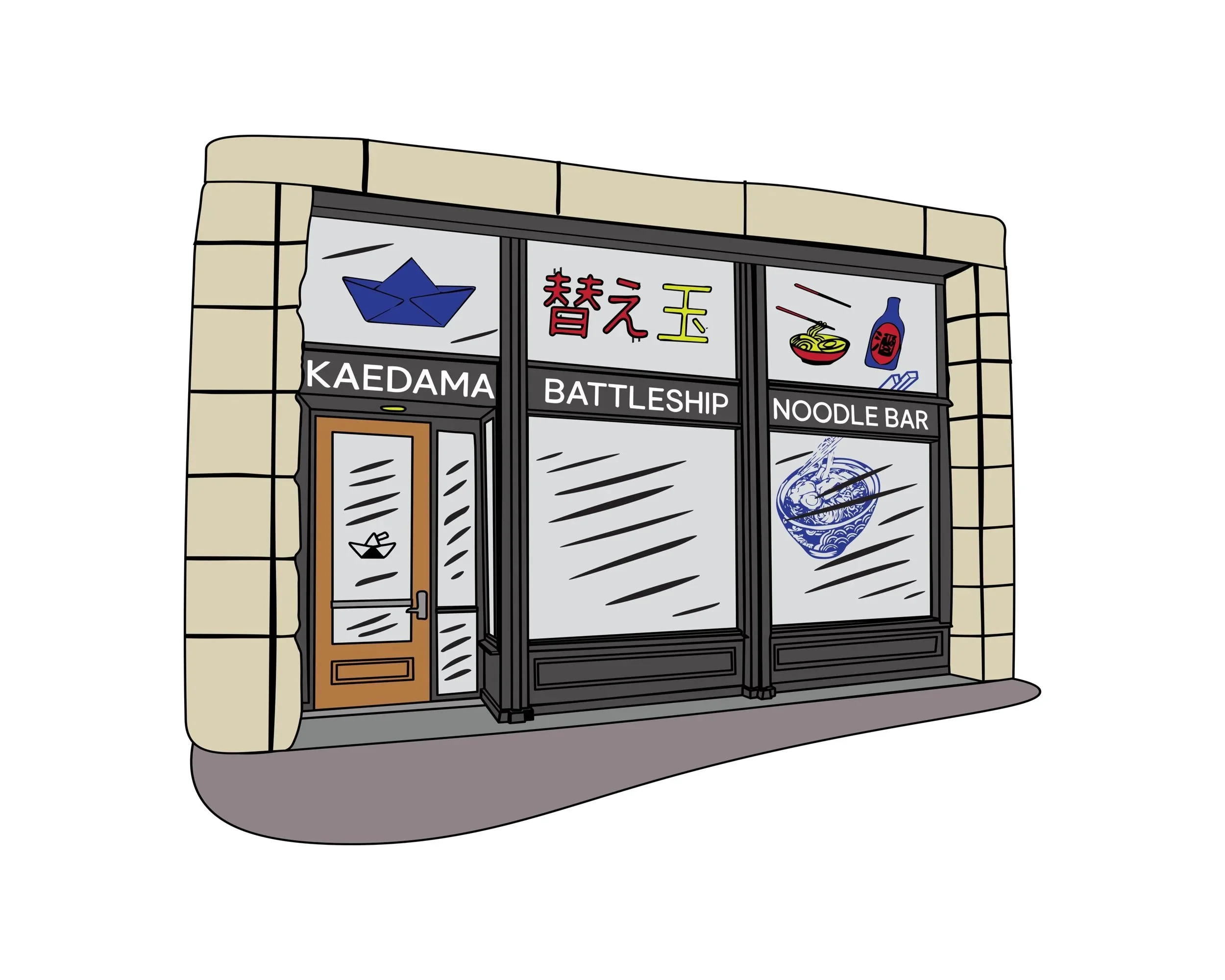 Kaedama Battleship San Antonio Empty Stomach Website Sketch