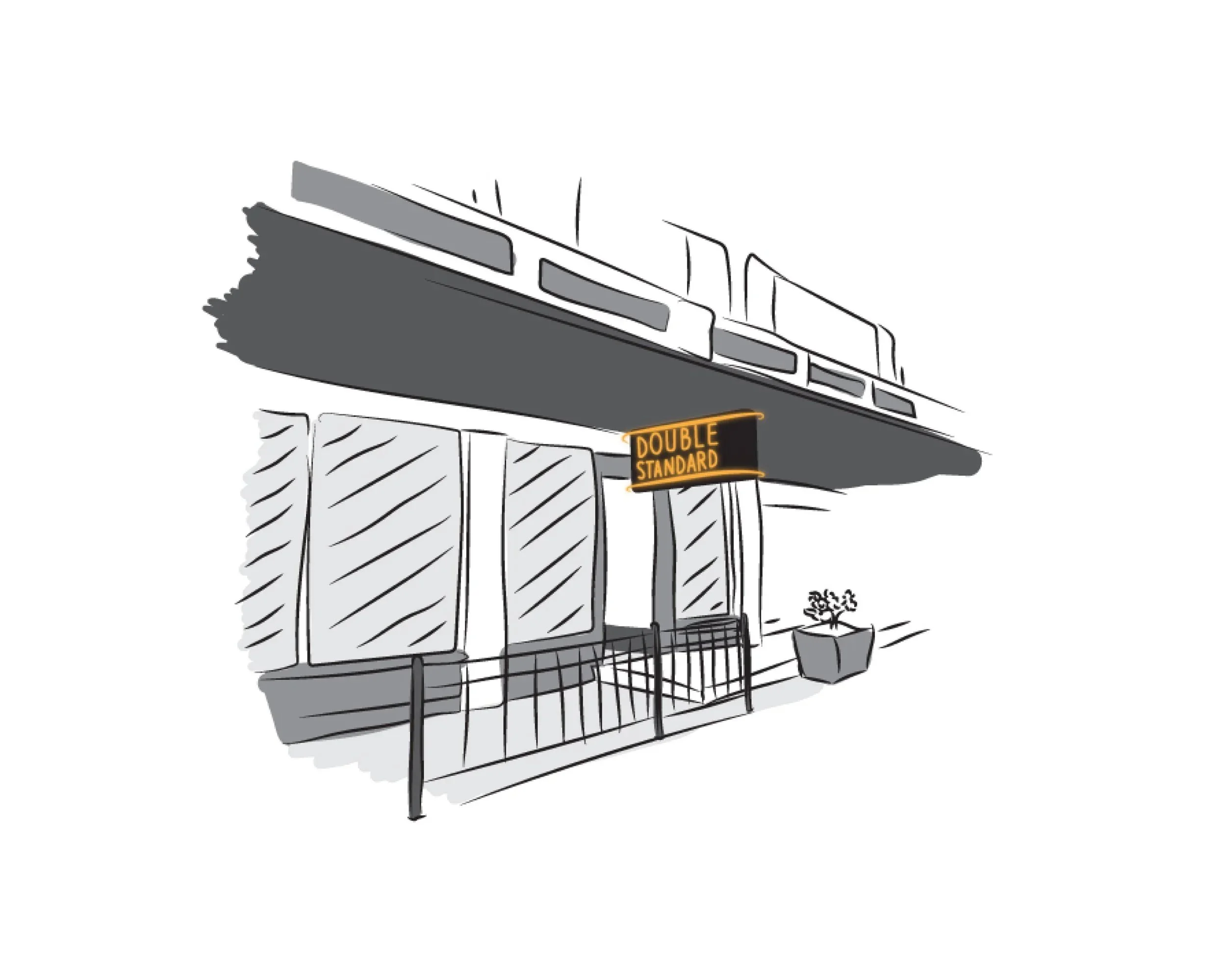 Double Standard San Antonio Empty Stomach Website Sketch
