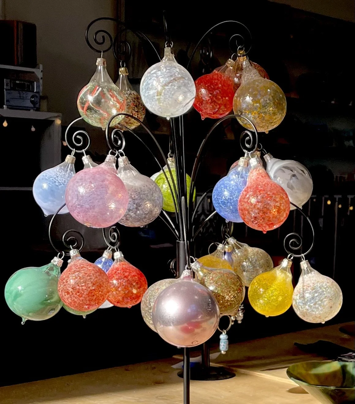 Blown Glass Ornaments