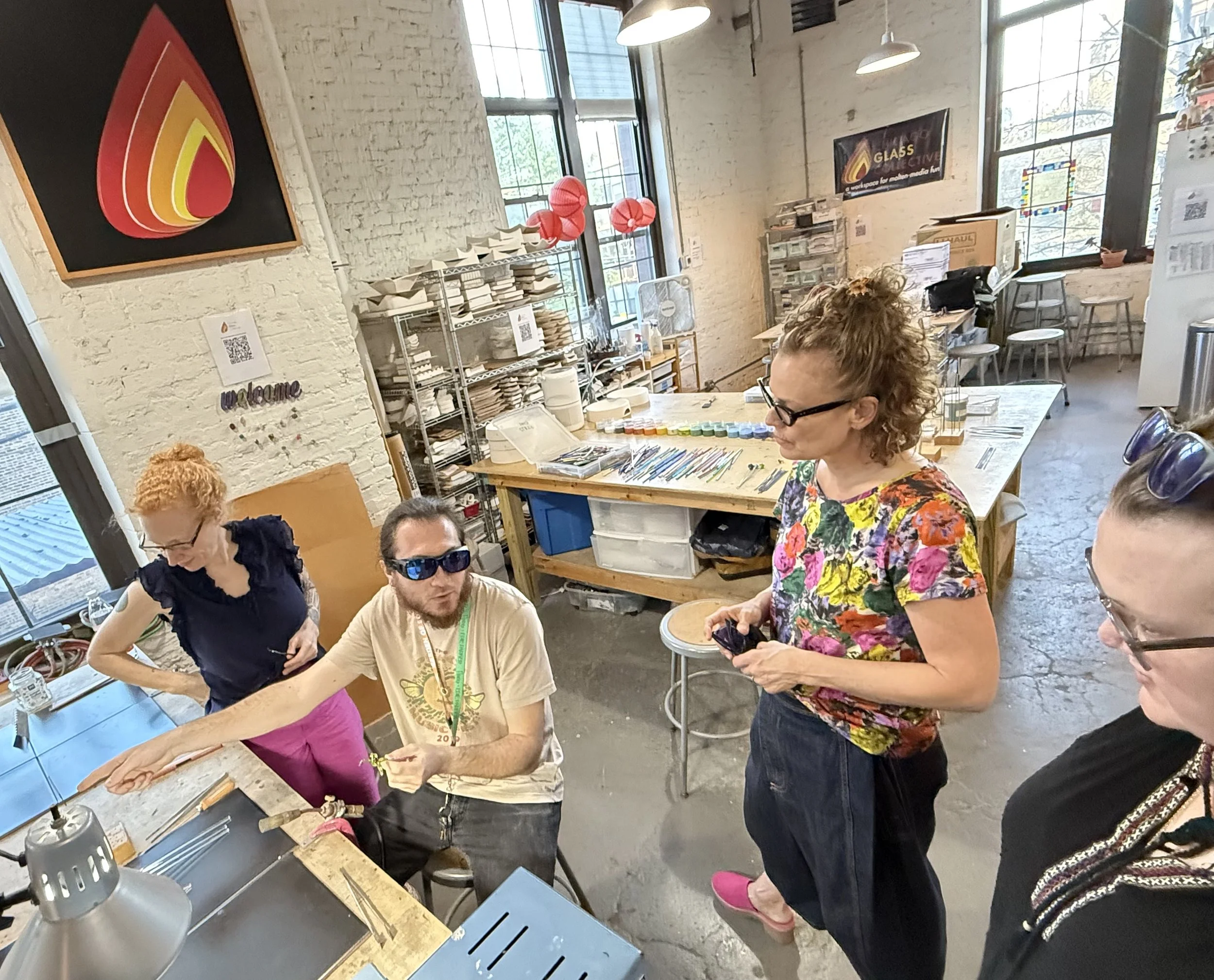 New! Small Flameworked Sculpture