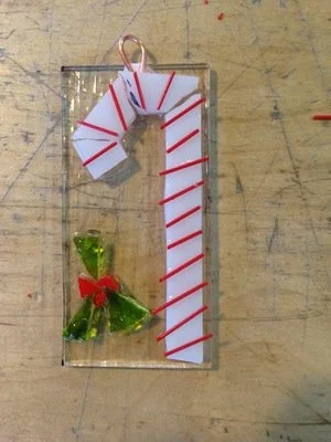 Fused Glass Ornaments