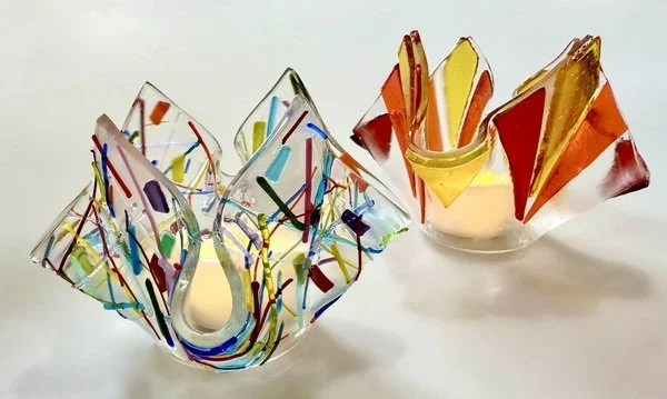 New! Handkerchief Candle Holder