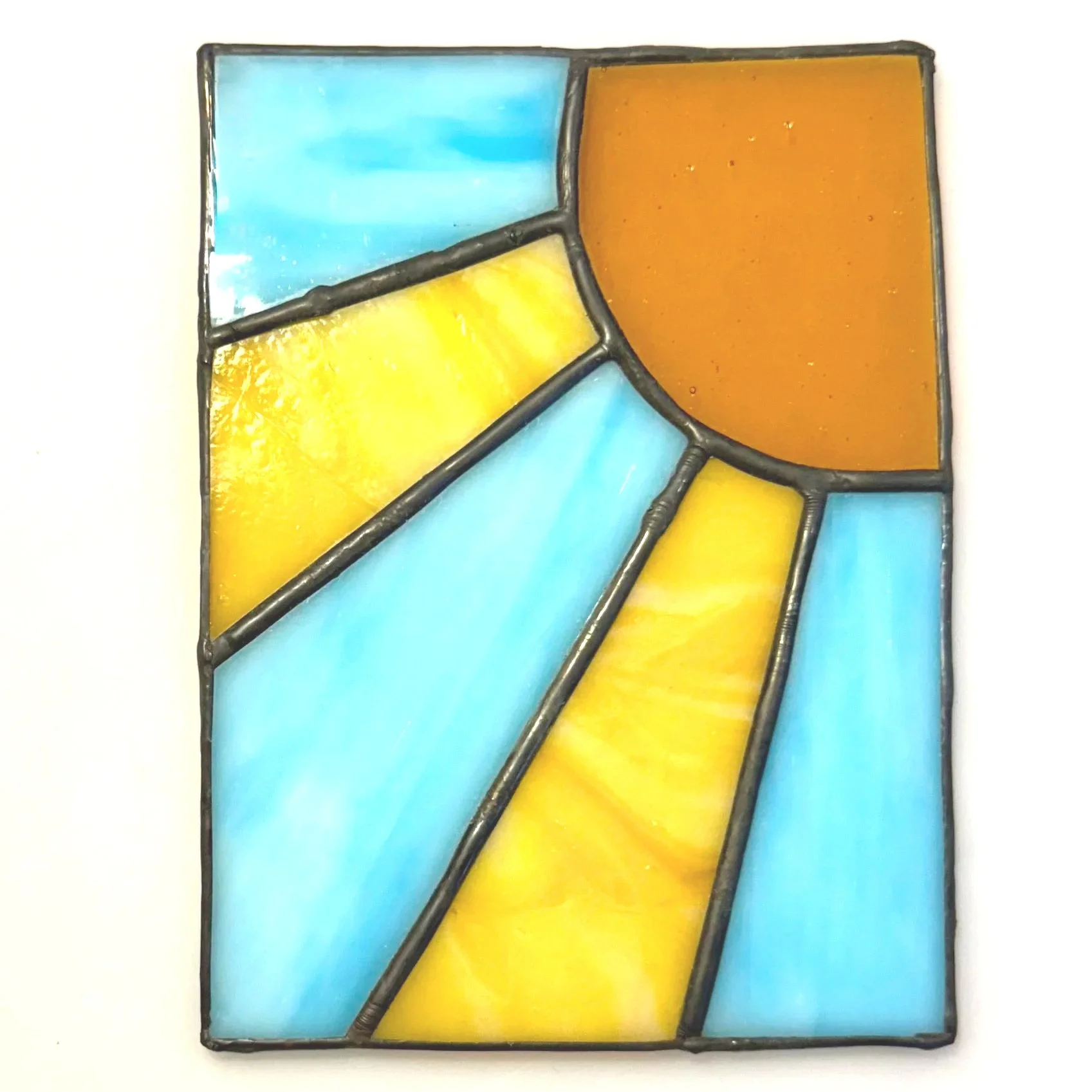 NEW! Stained Glass Sun Ray Panel