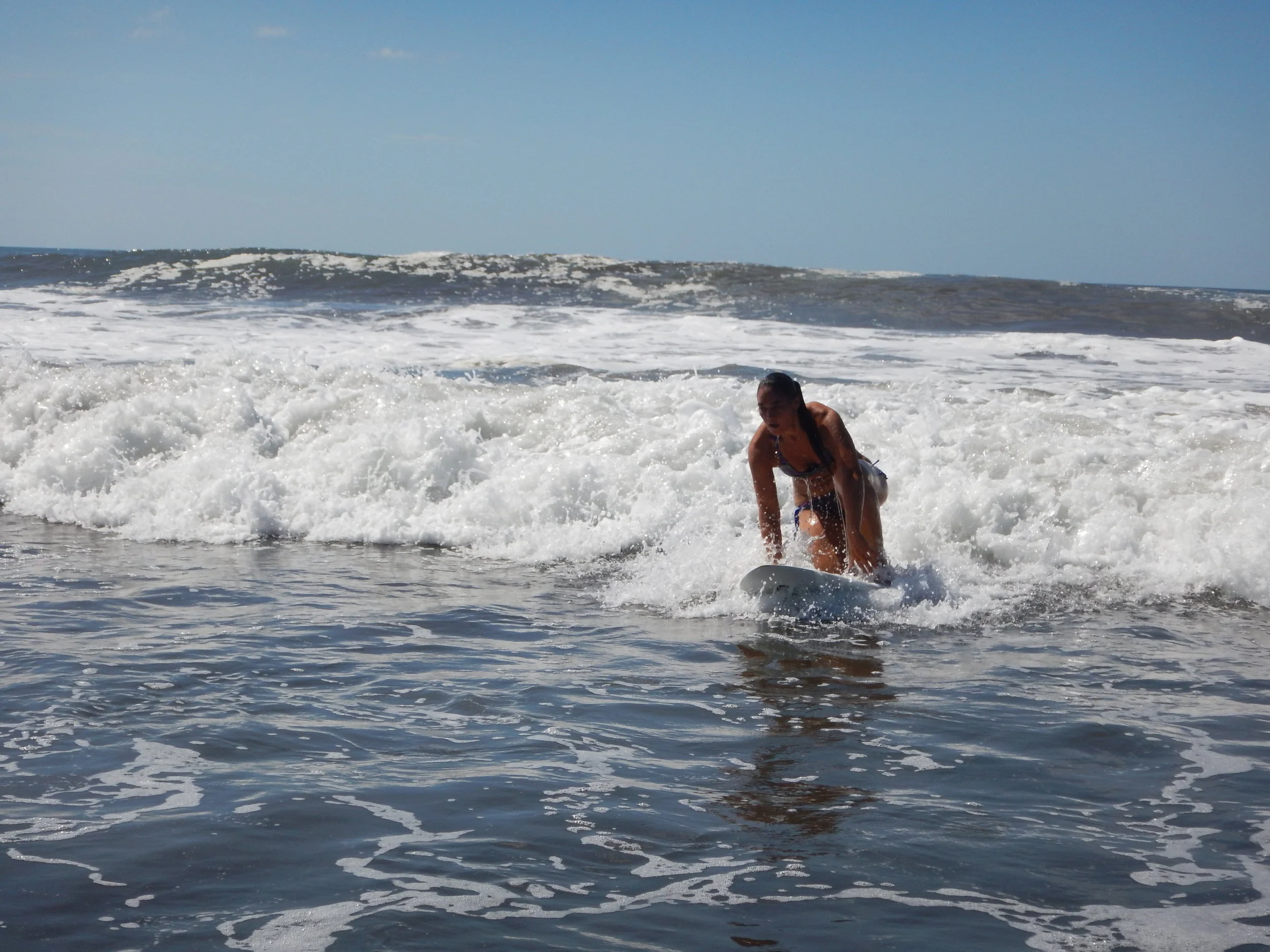 Surfingenjoy surfing in our very own backyard. Surfing lessons are available - includes 2 hours of in-land instruction and water time. We also offer surf board rentals at daily rate. 
