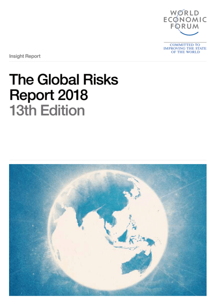 The 2018 Global Risks Report by WEF