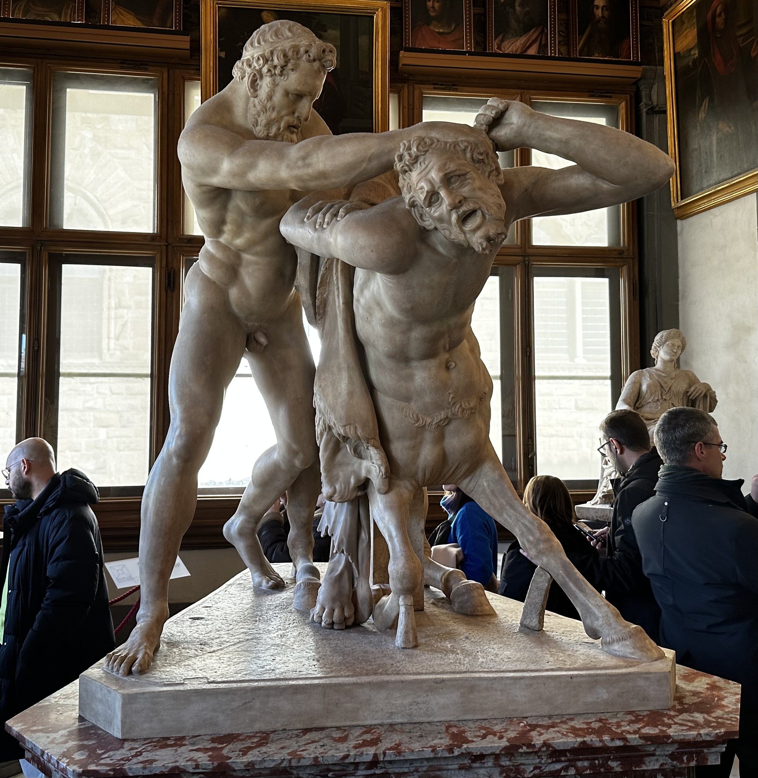 Hercules slaying the Centaur Nessus Uffizi Gallery.jpeg