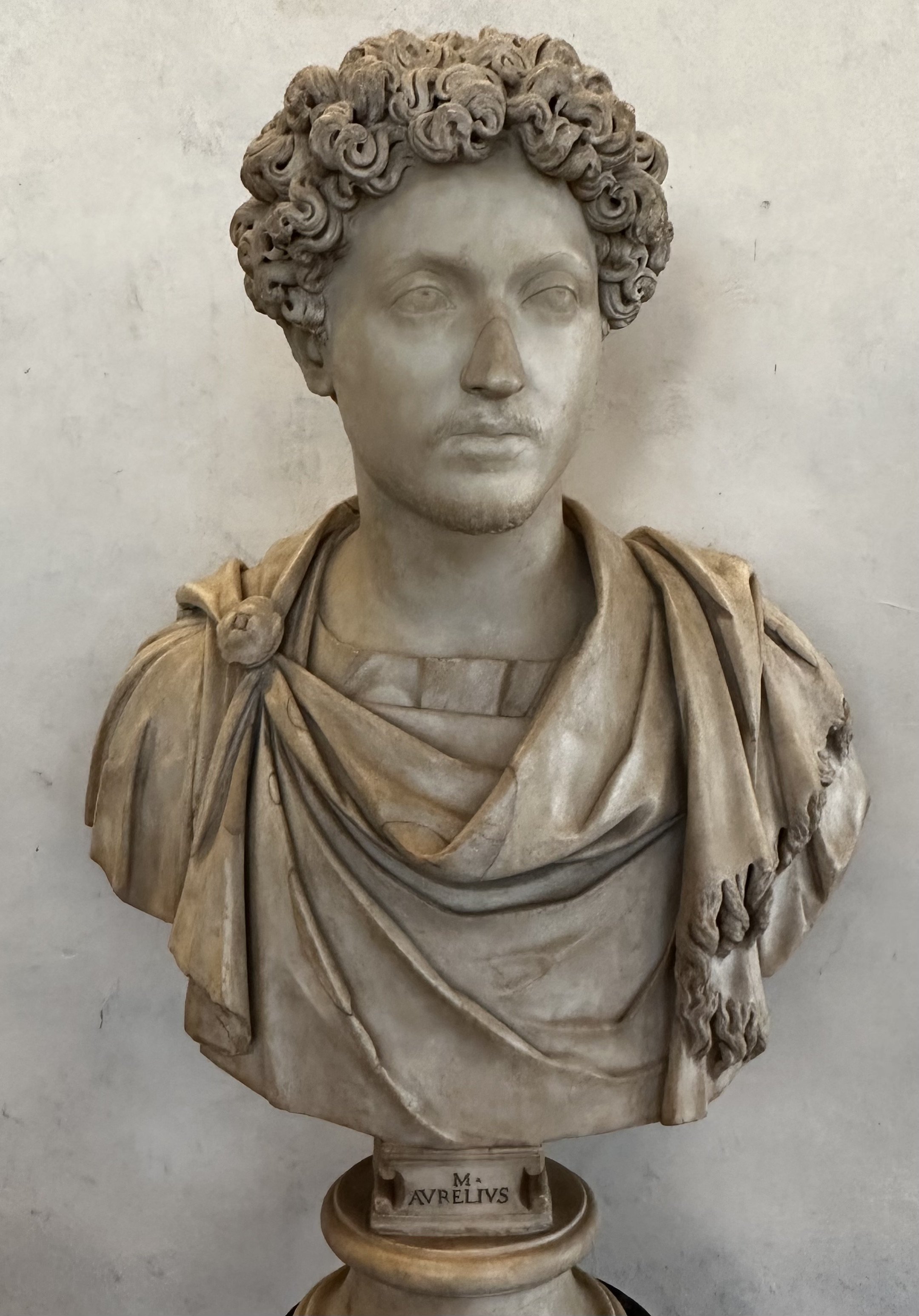 161-180 Bust of Young Roman Emperor Marcus Aurelius Uffizi Gallery.jpeg