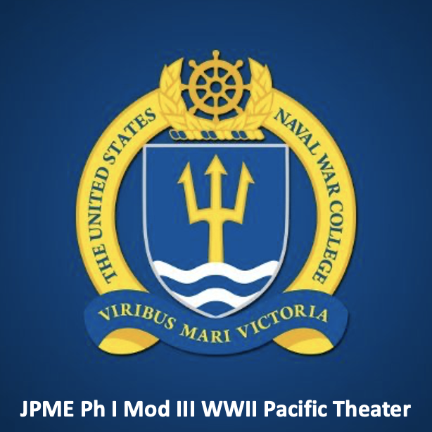 JPME Ph I Mod III WWII Pacific Theater