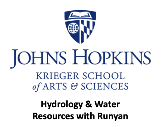JHU Hydrology with Runyan