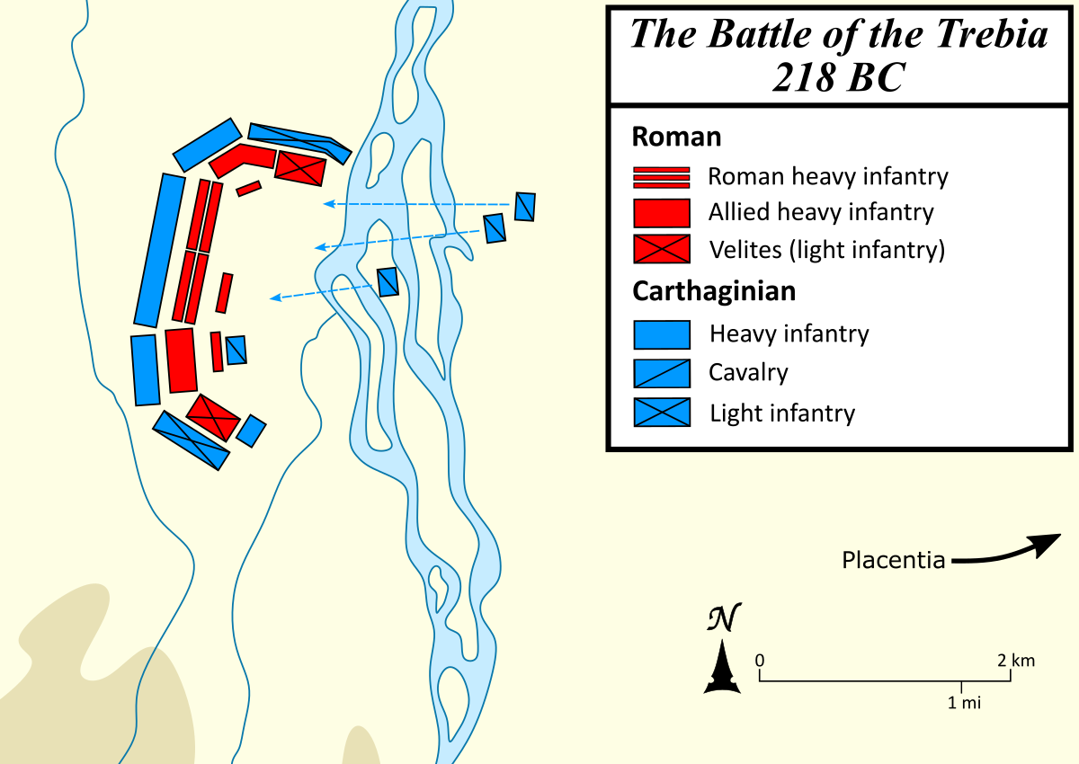 218 BCE The Battle of the Trebia 2.png