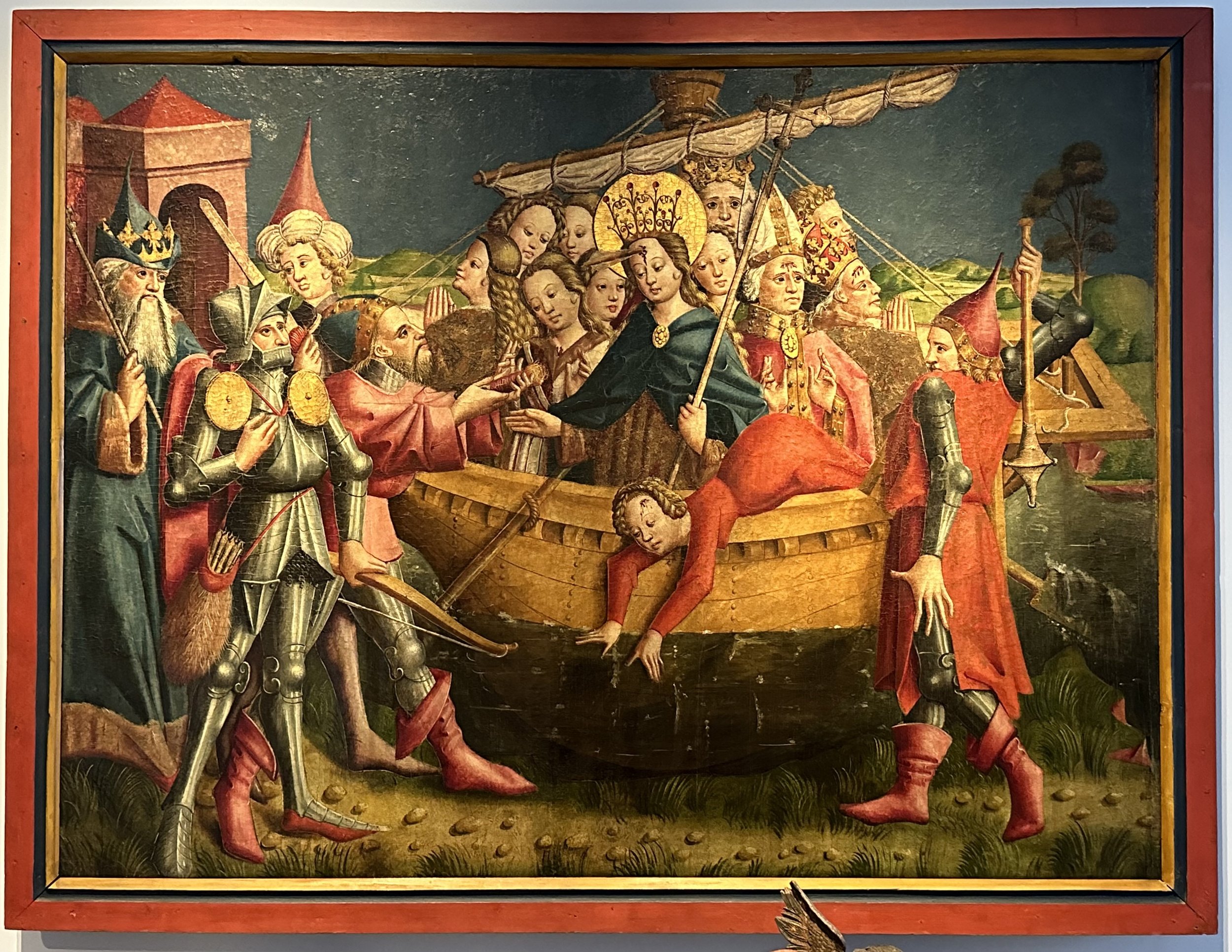 1440 Martyrdom of St. Ursula by Urach Landesmuseum Wurttemberg.jpeg