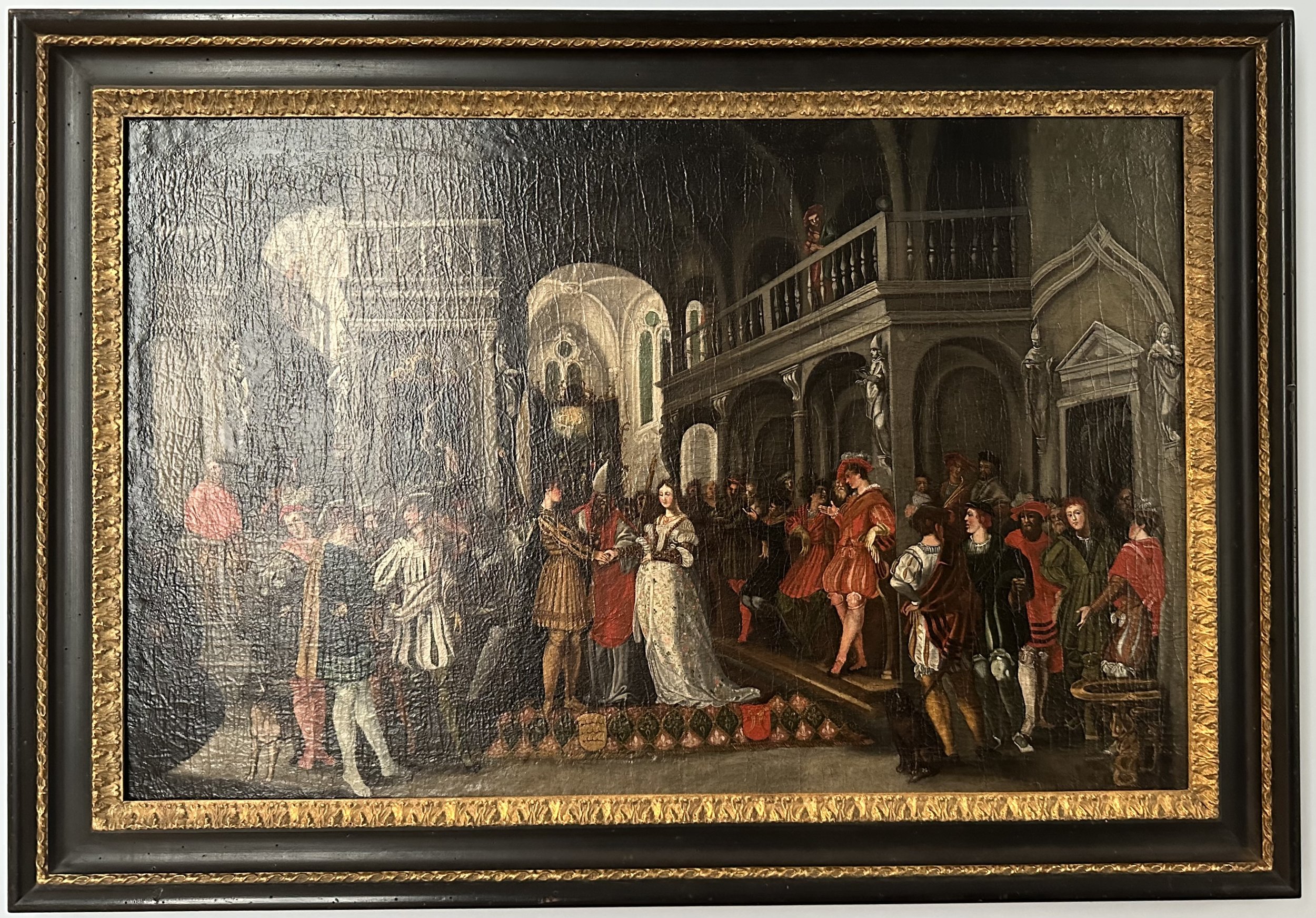 1605 Marriage od Count Eberhard IV of Wurttermberg with Henriette von Montbeliard-Montfaucon by Georg Donauer Landesmuseum Wurttemberg.jpeg