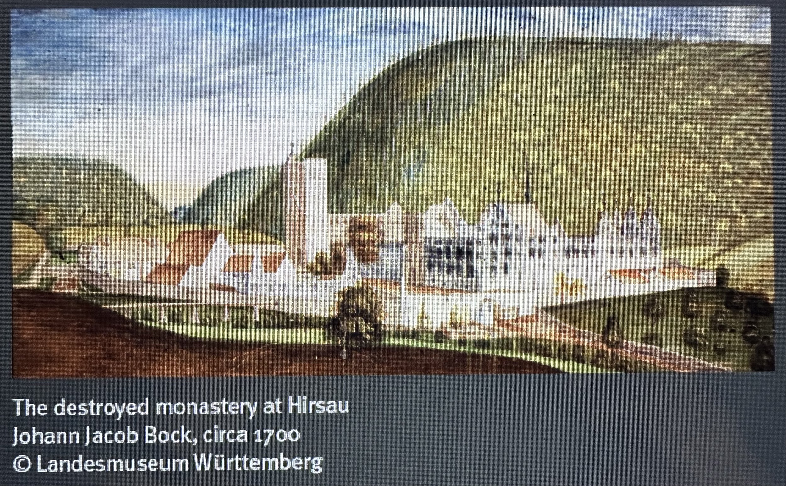 1700 The Destroyed Monastery at Hirsau by Johann Jacob Bock Landesmuseum Wurttemberg.jpeg