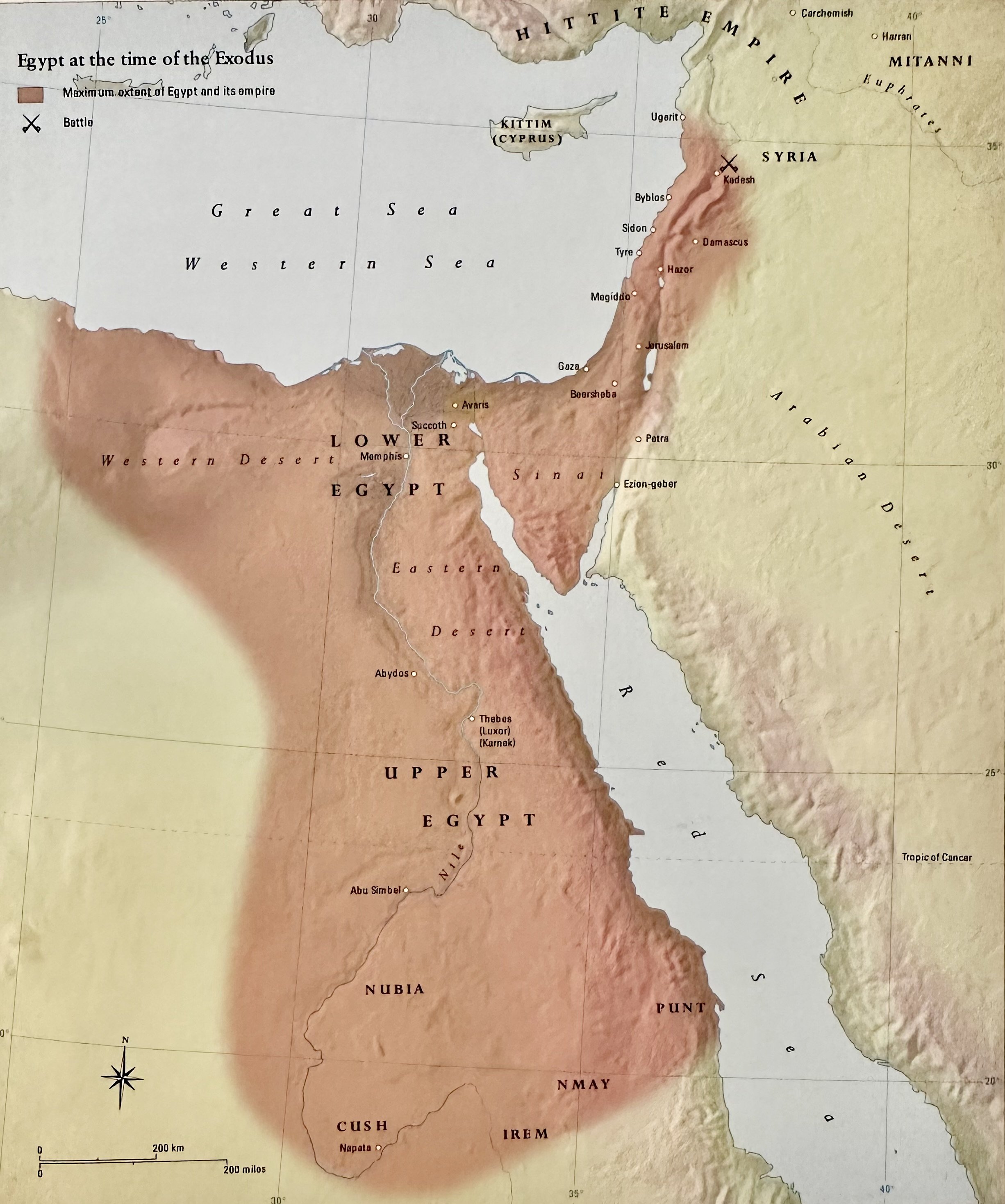 ~1250 BCE Egypt at the time of the Exodus Atlas of the Bible.jpeg