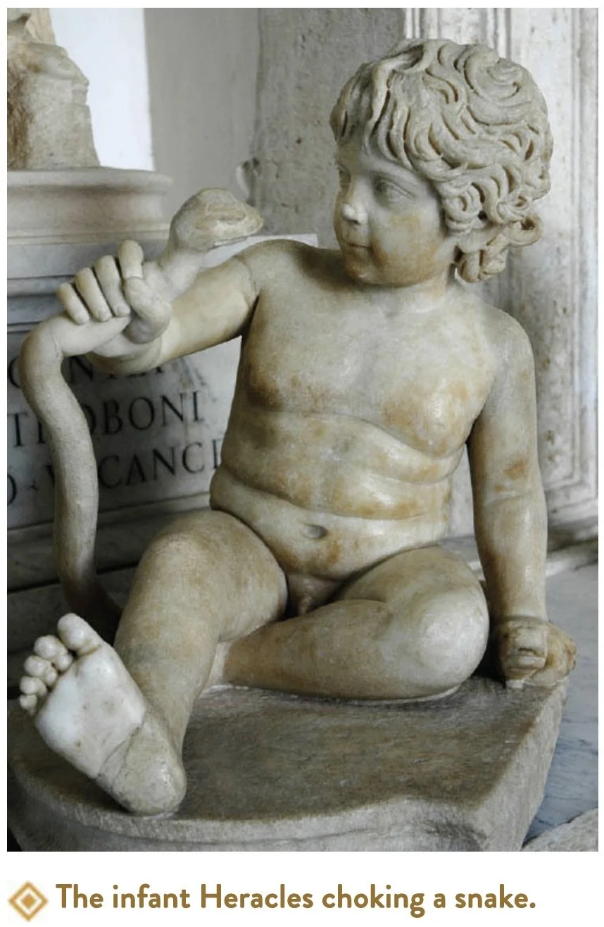 The infant Heracles choking a snake.jpeg
