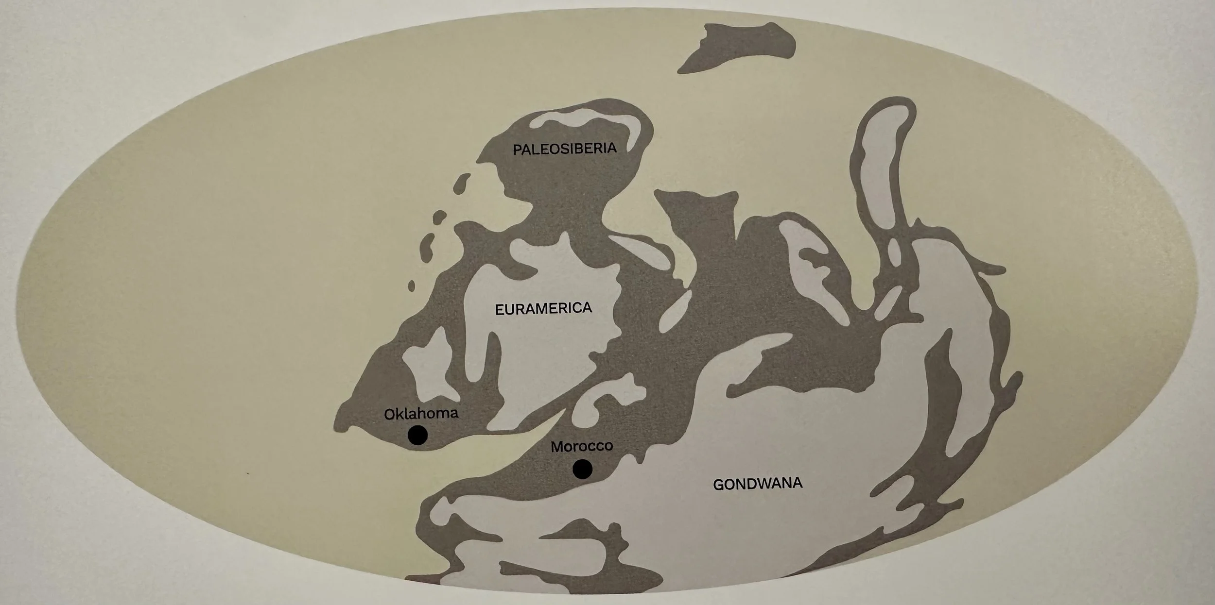 Distribution of Land during the Devonian