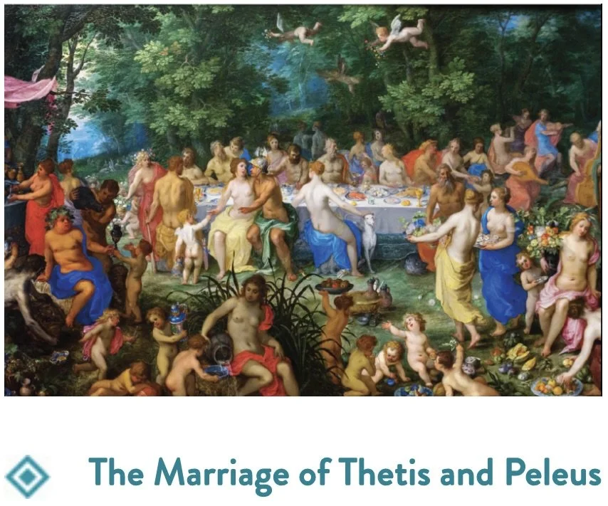 Marriage of Thetis and Peleus