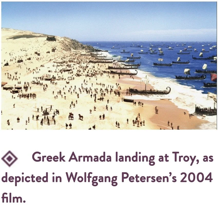 The Achaean Force lands at Troy