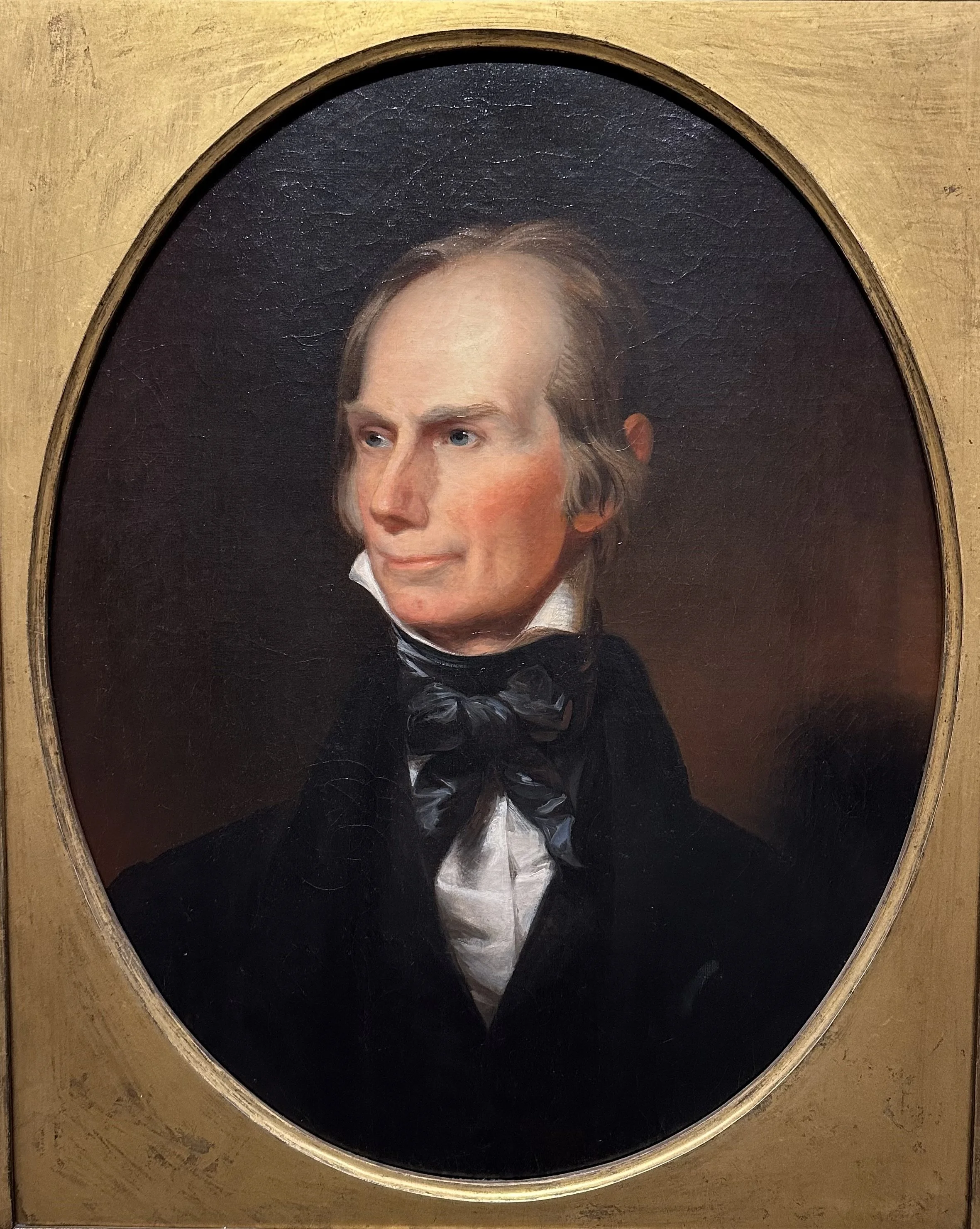 1842 Oil Portrait of Henry Clay (1777-1852) by John Neagle US National Portrait Gallery