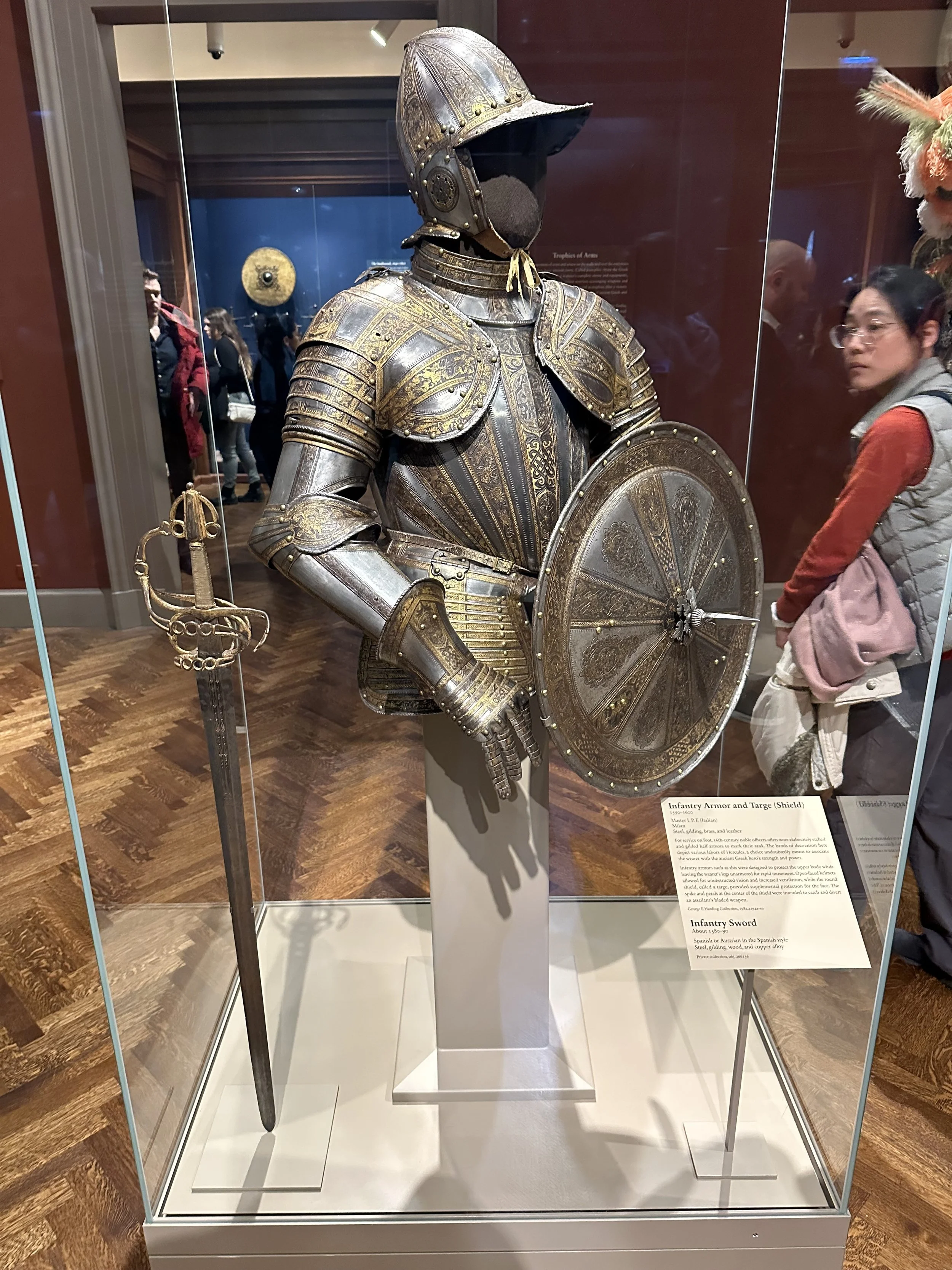 1590 Infantry Armor and Shield