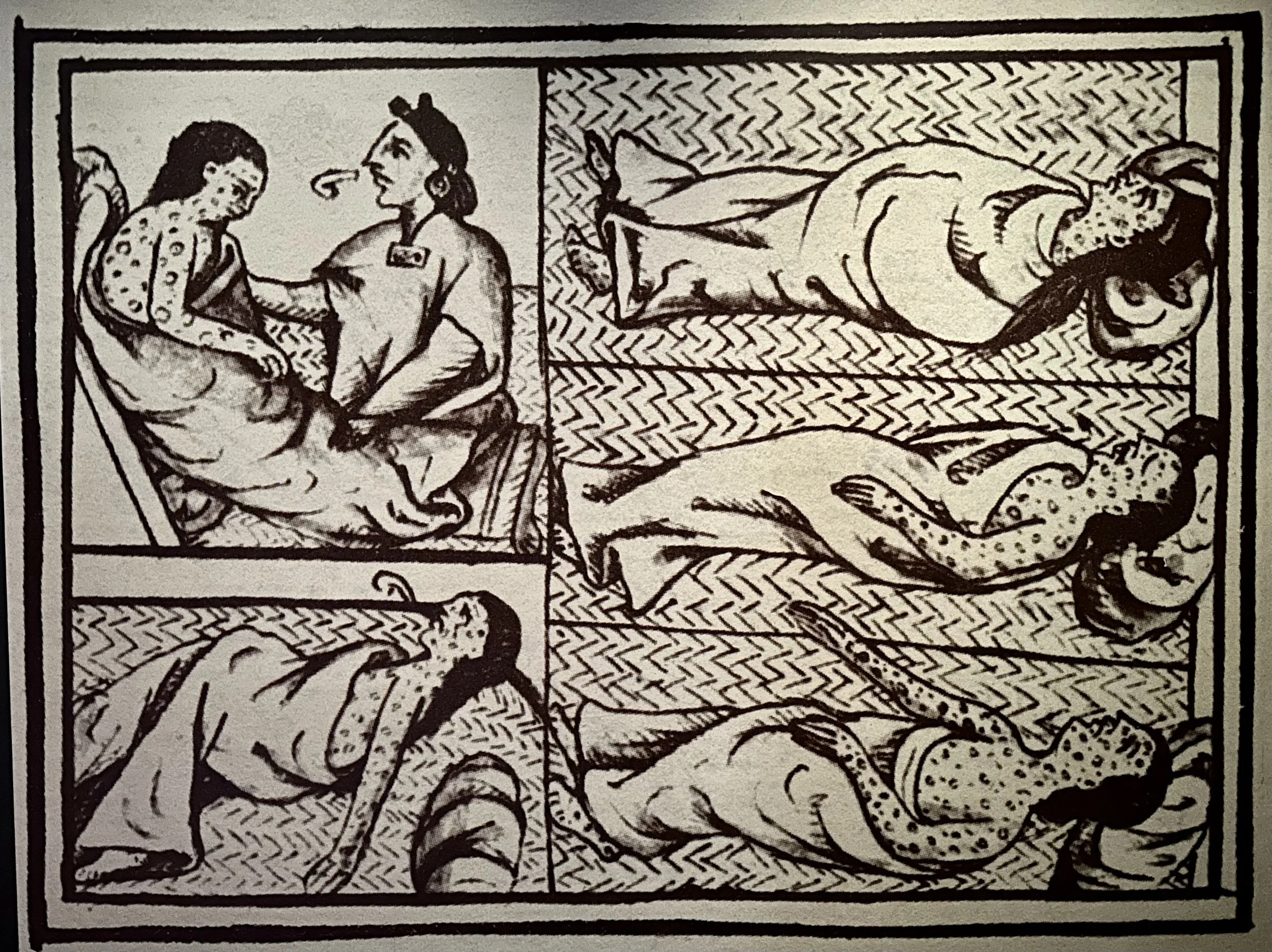 16c Smallpox by Aztec Scribes